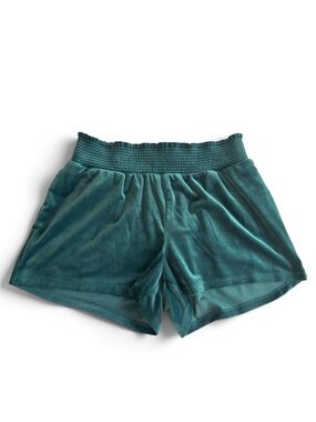 Old Navy green velvet Athletic Shorts